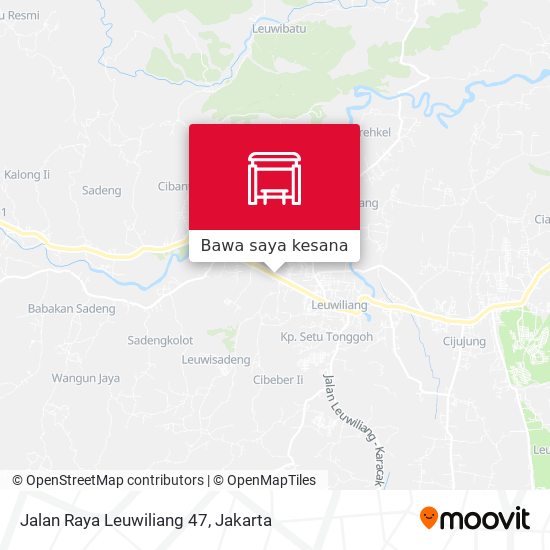 Peta Jalan Raya Leuwiliang 47