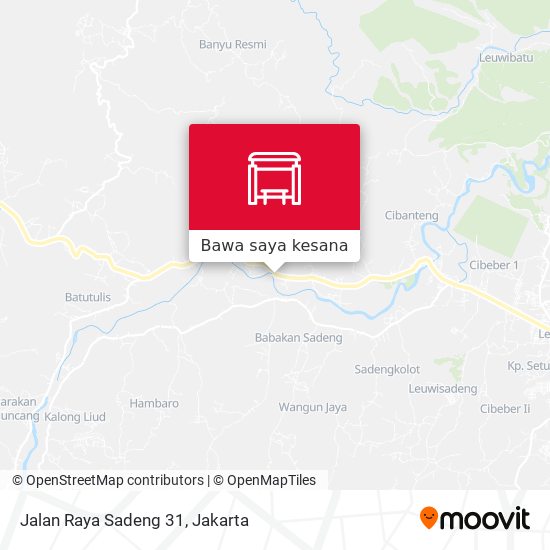 Peta Jalan Raya Sadeng 31