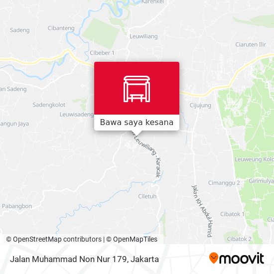 Peta Jalan Muhammad Non Nur 179