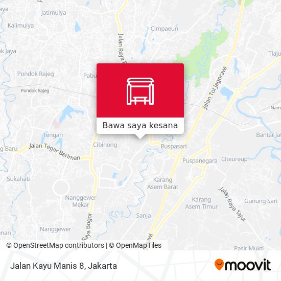 Peta Jalan Kayu Manis 8