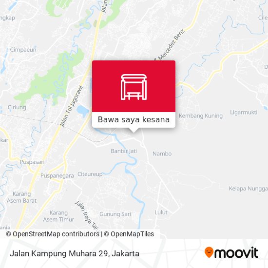 Peta Jalan Kampung Muhara 29