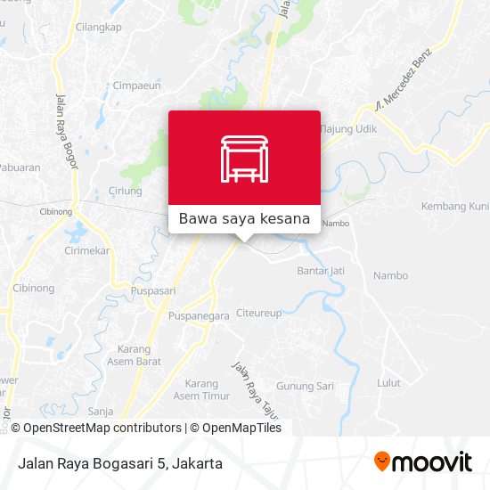 Peta Jalan Raya Bogasari 5