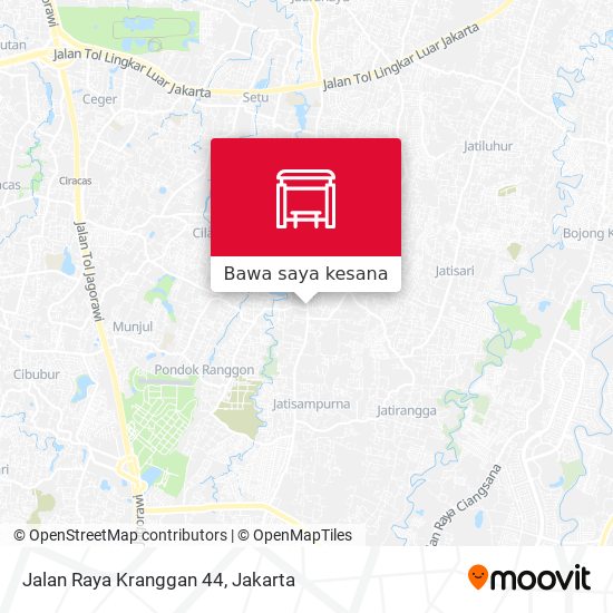 Peta Jalan Raya Kranggan 44