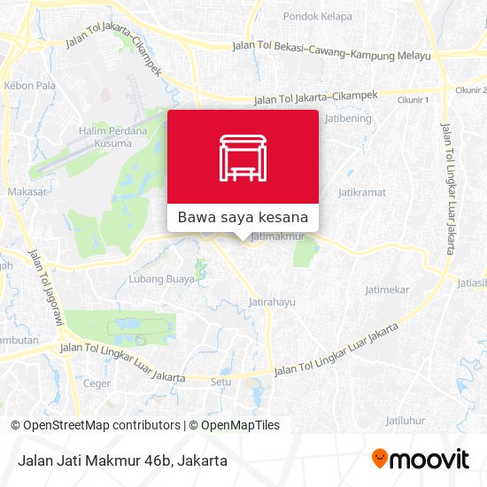 Peta Jalan Jati Makmur 46b