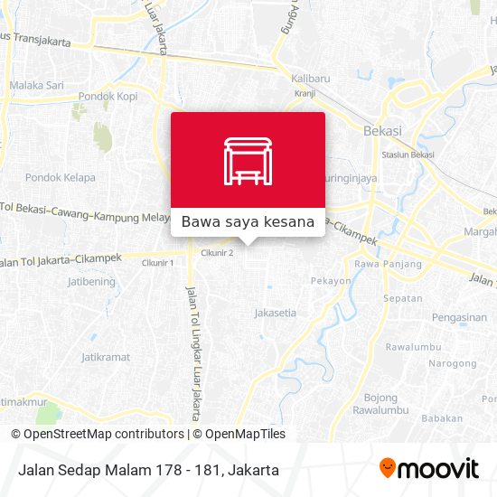 Peta Jalan Sedap Malam 178 - 181