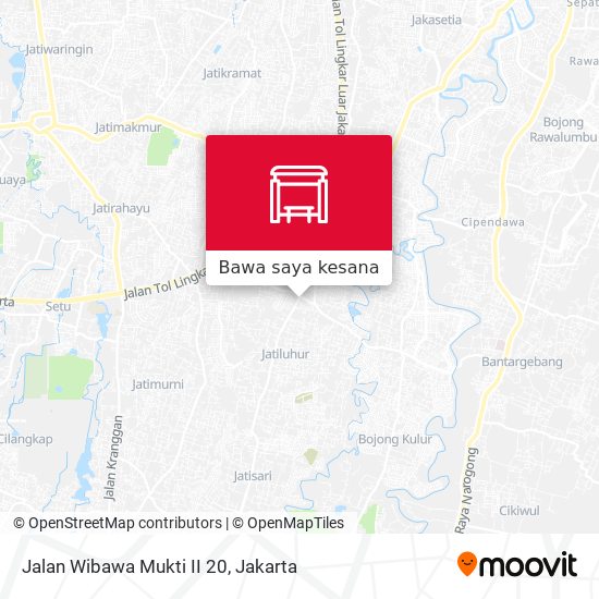 Peta Jalan Wibawa Mukti II 20