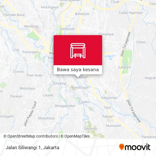 Peta Jalan Siliwangi 1