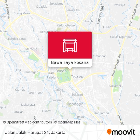 Peta Jalan Jalak Harupat 21