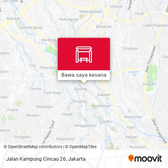 Peta Jalan Kampung Cincau 26