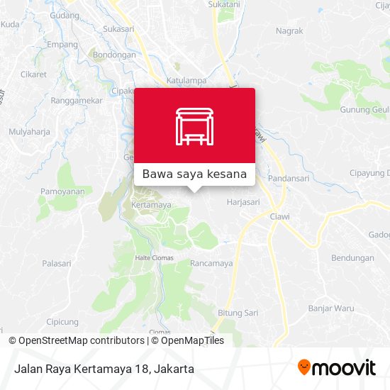 Peta Jalan Raya Kertamaya 18
