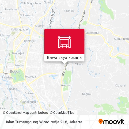 Peta Jalan Tumenggung Wiradiredja 218