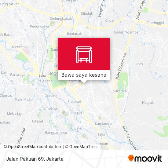 Peta Jalan Pakuan 69