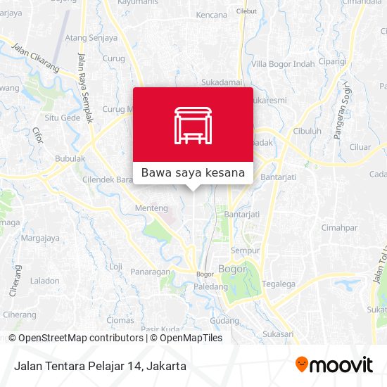 Peta Jalan Tentara Pelajar 14