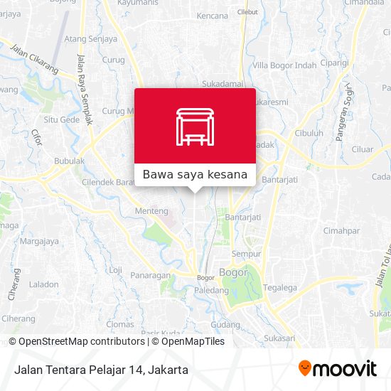 Peta Jalan Tentara Pelajar 14