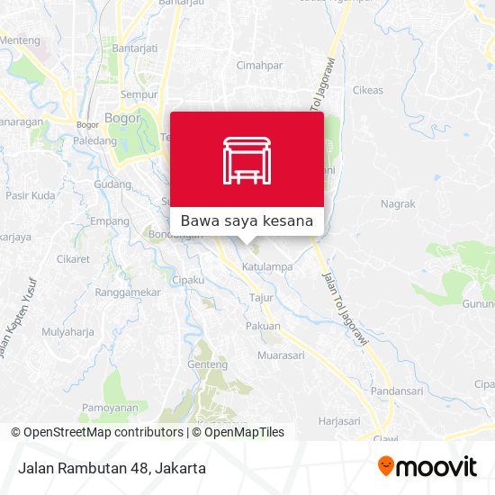 Peta Jalan Rambutan 48