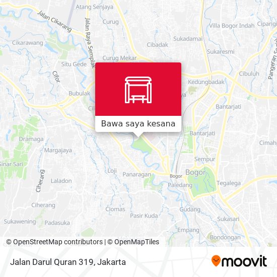 Peta Jalan Darul Quran 319