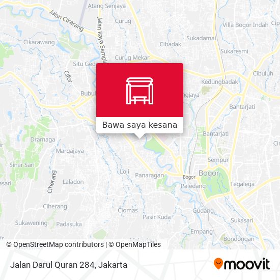 Peta Jalan Darul Quran 284