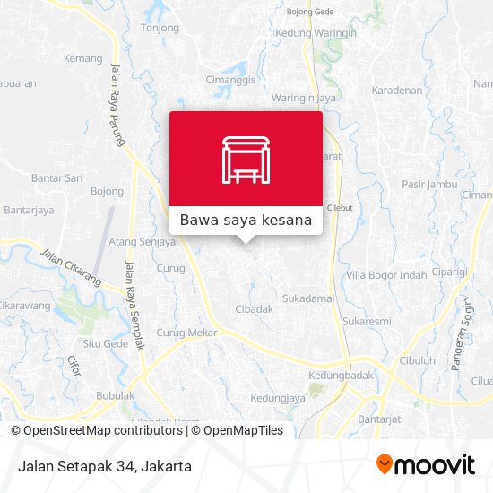 Peta Jalan Setapak 34