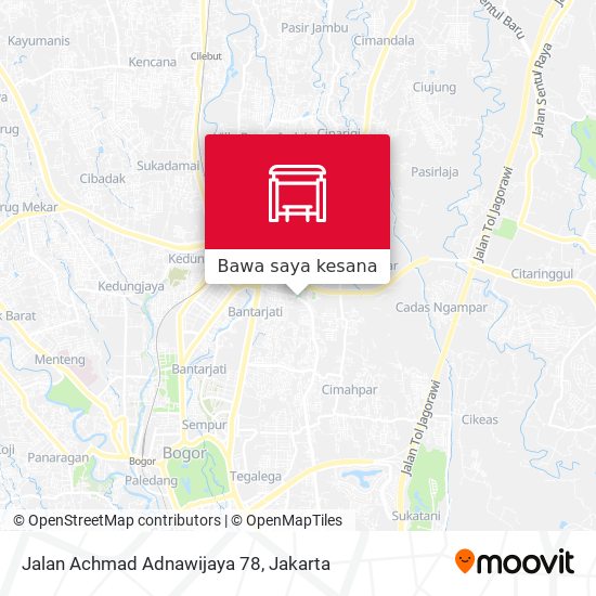 Peta Jalan Achmad Adnawijaya 78