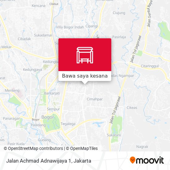 Peta Jalan Achmad Adnawijaya 1