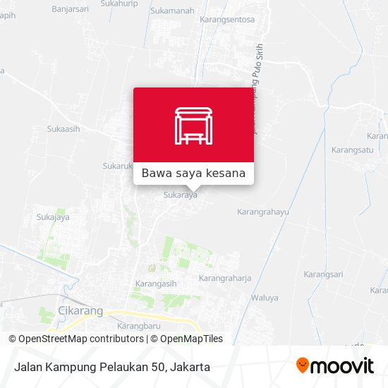 Peta Jalan Kampung Pelaukan 50