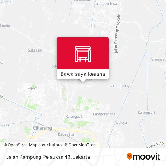 Peta Jalan Kampung Pelaukan 43