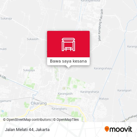 Peta Jalan Melati 44