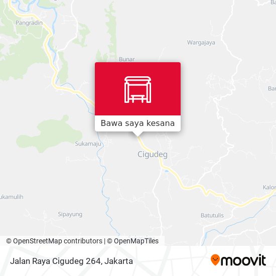 Peta Jalan Raya Cigudeg 264