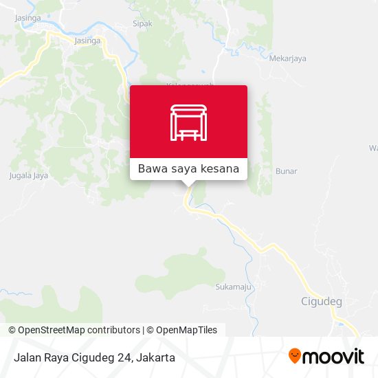 Peta Jalan Raya Cigudeg 24