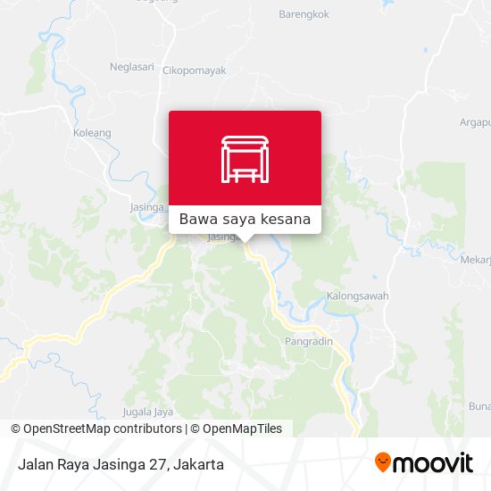 Peta Jalan Raya Jasinga 27