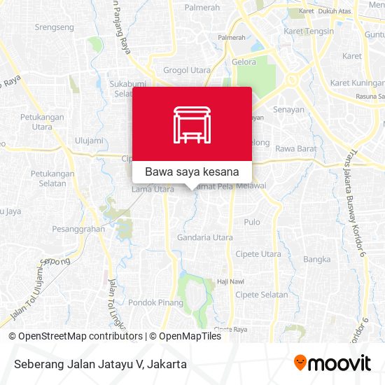 Peta Seberang Jalan Jatayu V