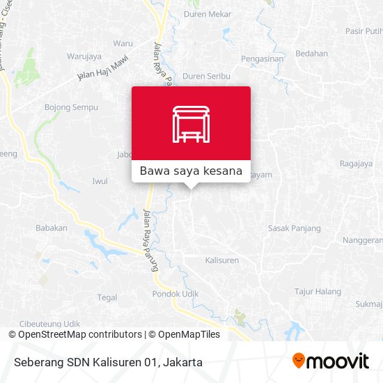 Peta Seberang SDN Kalisuren 01