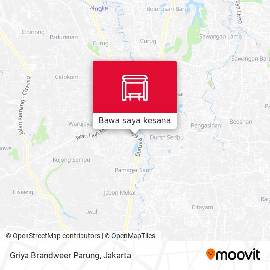 Peta Griya Brandweer Parung
