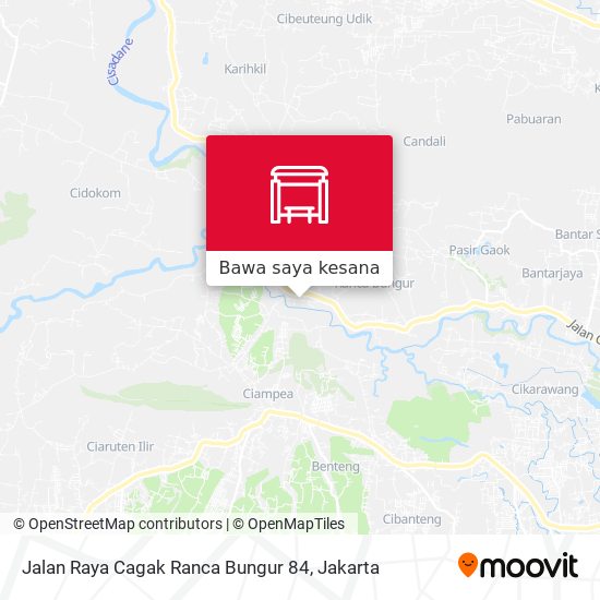 Peta Jalan Raya Cagak Ranca Bungur 84