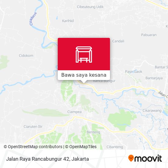 Peta Jalan Raya Rancabungur 42