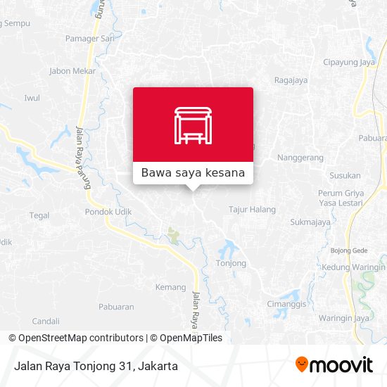 Peta Jalan Raya Tonjong 31