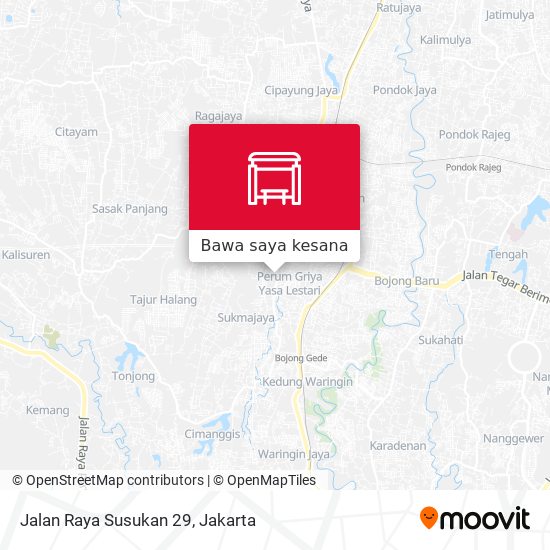 Peta Jalan Raya Susukan 29