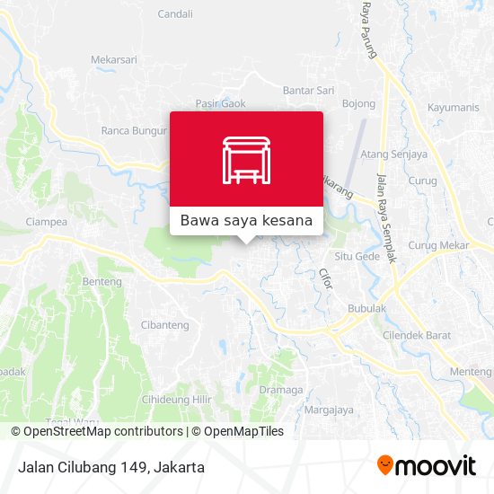 Peta Jalan Cilubang 149