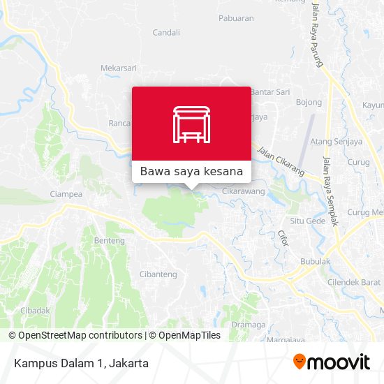 Peta Kampus Dalam 1