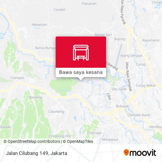 Peta Jalan Cilubang 149