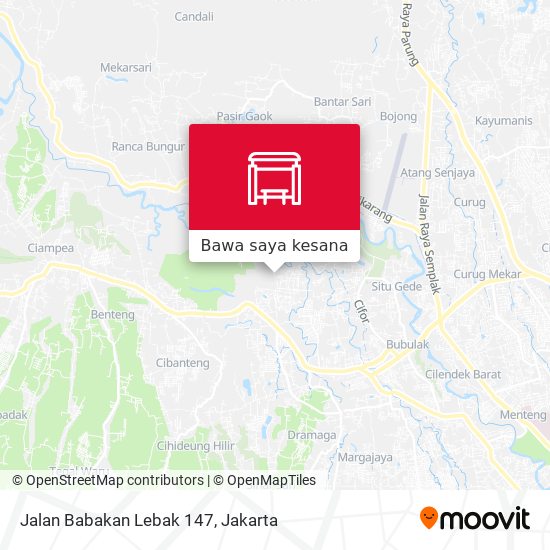Peta Jalan Babakan Lebak 147