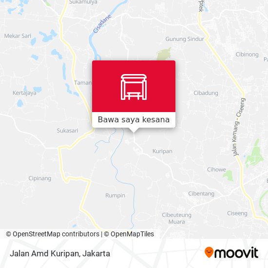 Peta Jalan Amd Kuripan