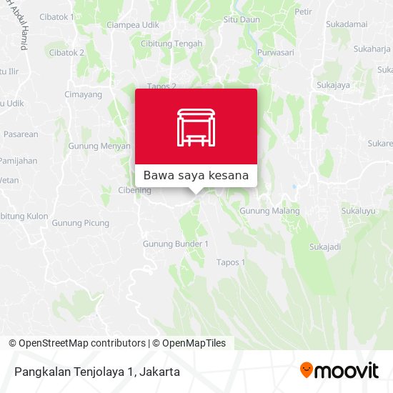 Peta Pangkalan Tenjolaya 1