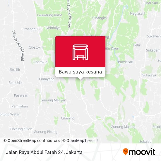 Peta Jalan Raya Abdul Fatah 24
