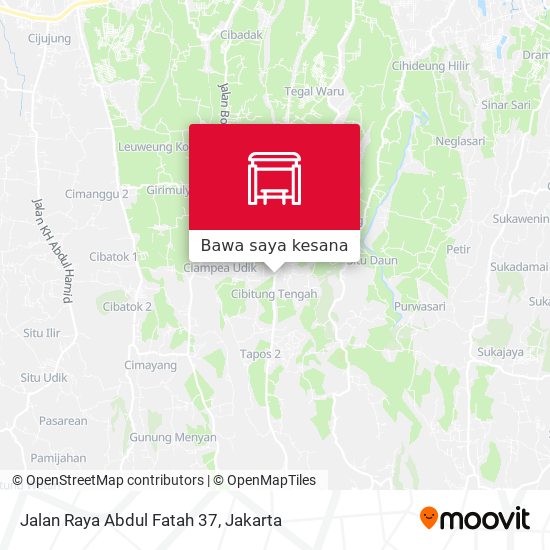 Peta Jalan Raya Abdul Fatah 37