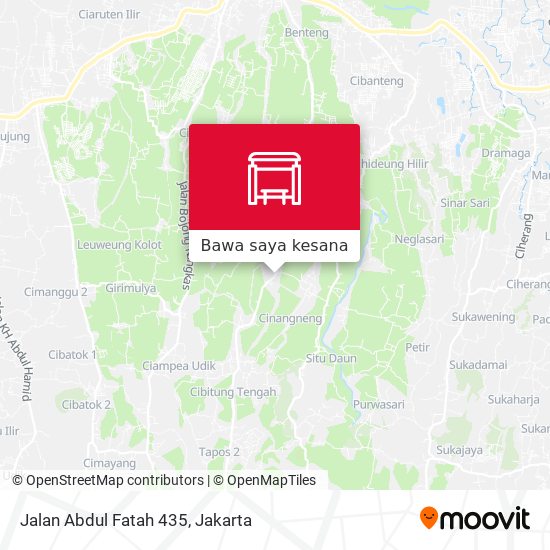 Peta Jalan Abdul Fatah 435