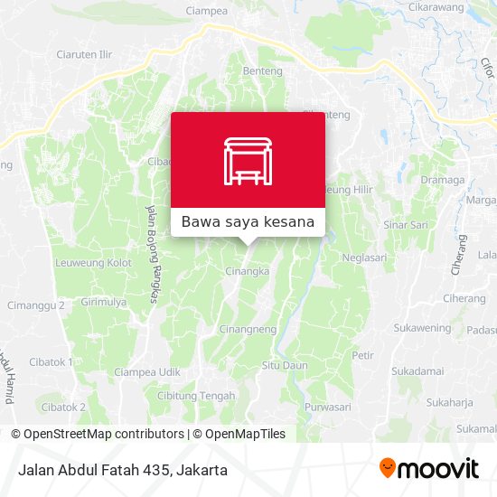 Peta Jalan Abdul Fatah 435