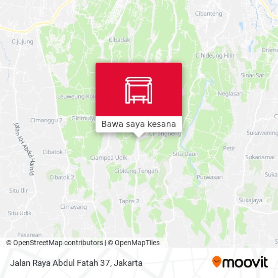 Peta Jalan Raya Abdul Fatah 37