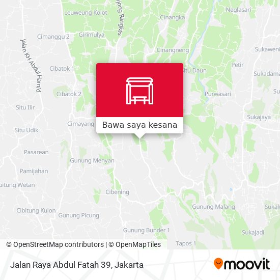 Peta Jalan Raya Abdul Fatah 39