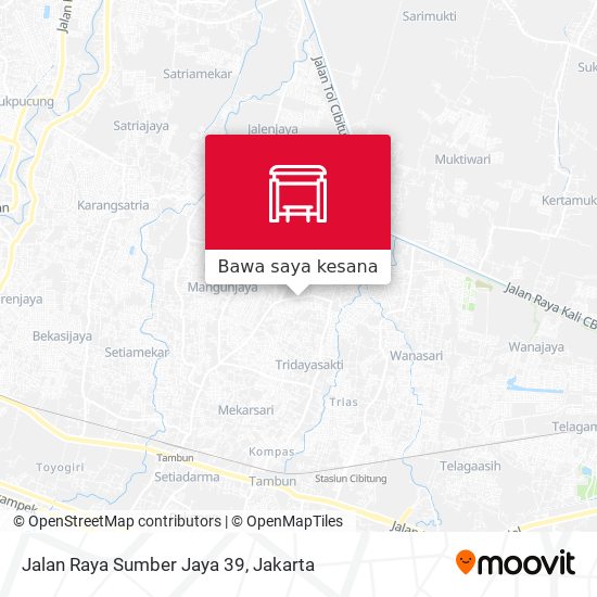 Peta Jalan Raya Sumber Jaya 39